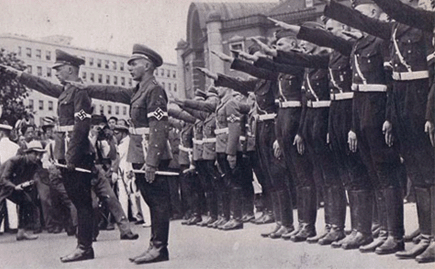 Hitlerjugend bei einem Besuch Japans (1938)